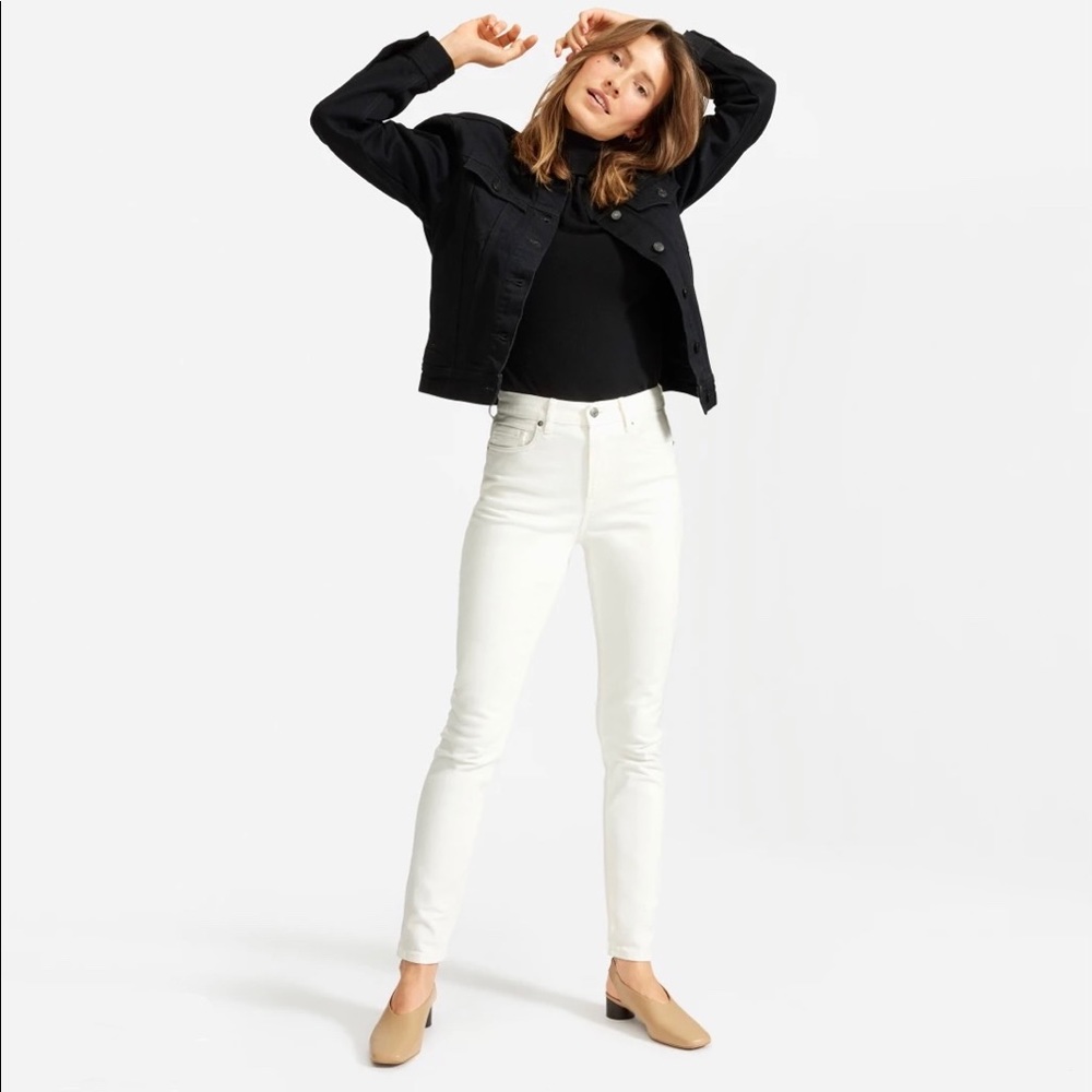 Everlane - 26 Tall - The High Rise Skinny Jeans
